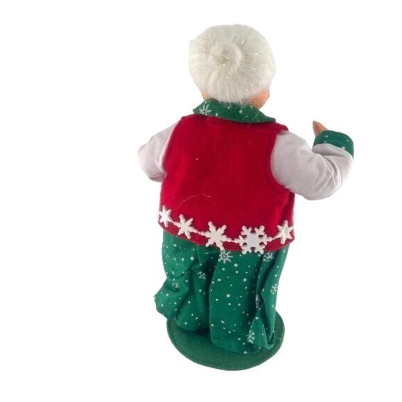 Analee Vintage Mrs. Claus Christmas Card Holder 1960´s...